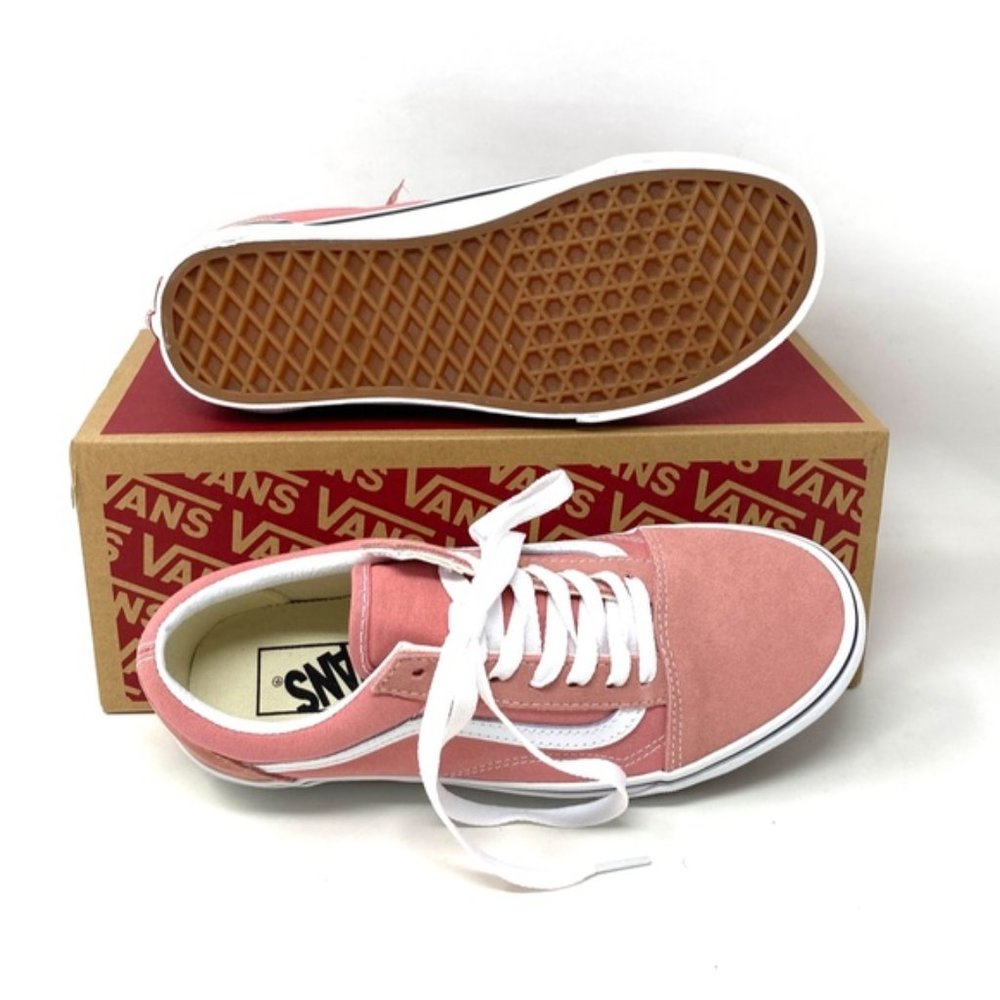 VANS Old Skool Low Top Rosette Suede Canvas Women's Size Sneakers VN0A5KRFAVN - Picture 9 of 11